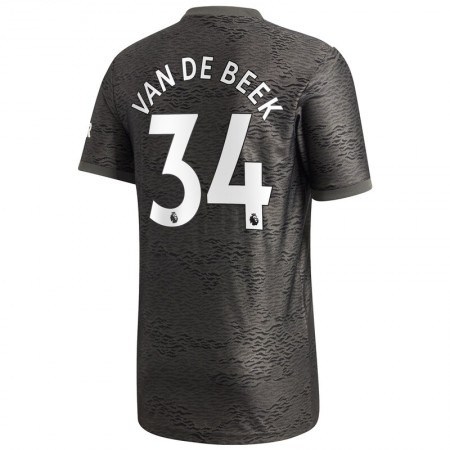 Billiga Fotbollströjor Manchester United Donny van de Beek 34 Borta tröja 2020/21 Kortärmad